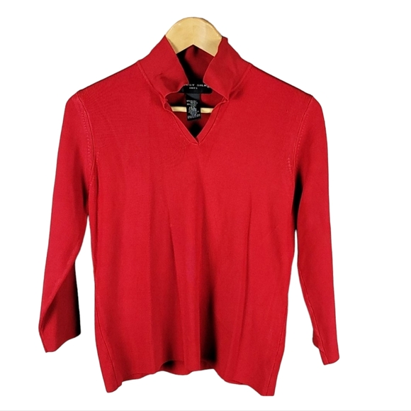 august silk Tops - WOMEN'S-RED top